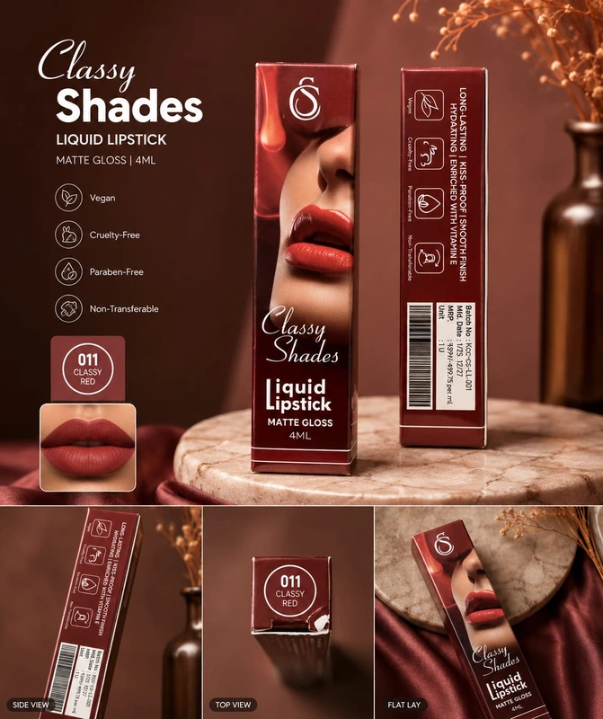 Liquid Lipstick — 011 Classy Red