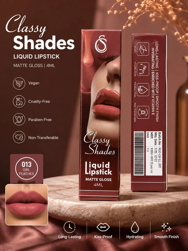 Liquid Lipstick — 013 Girl Peaches