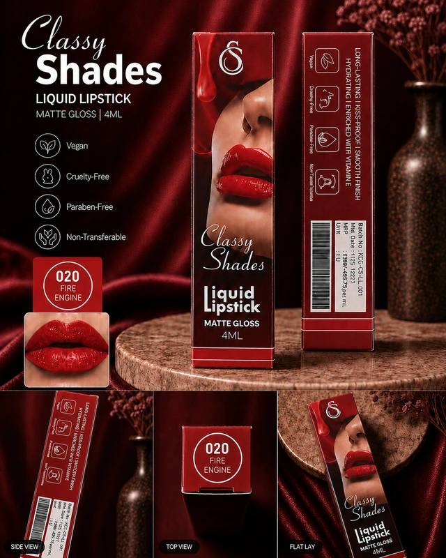 Liquid Lipstick — 020 Fire Engine