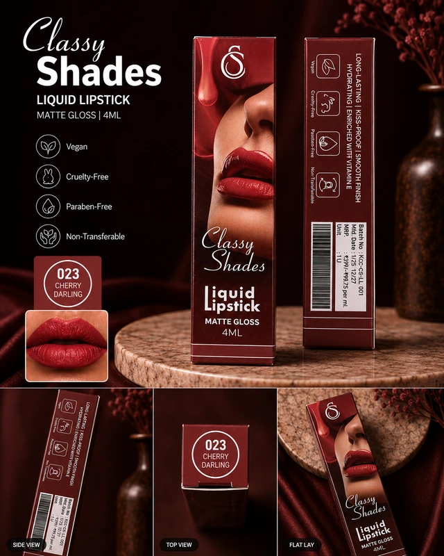 Liquid Lipstick — 023 Cherry Darling